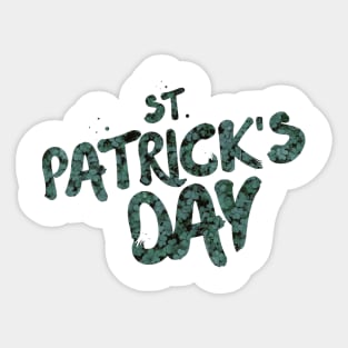 The power of st.patrick Sticker